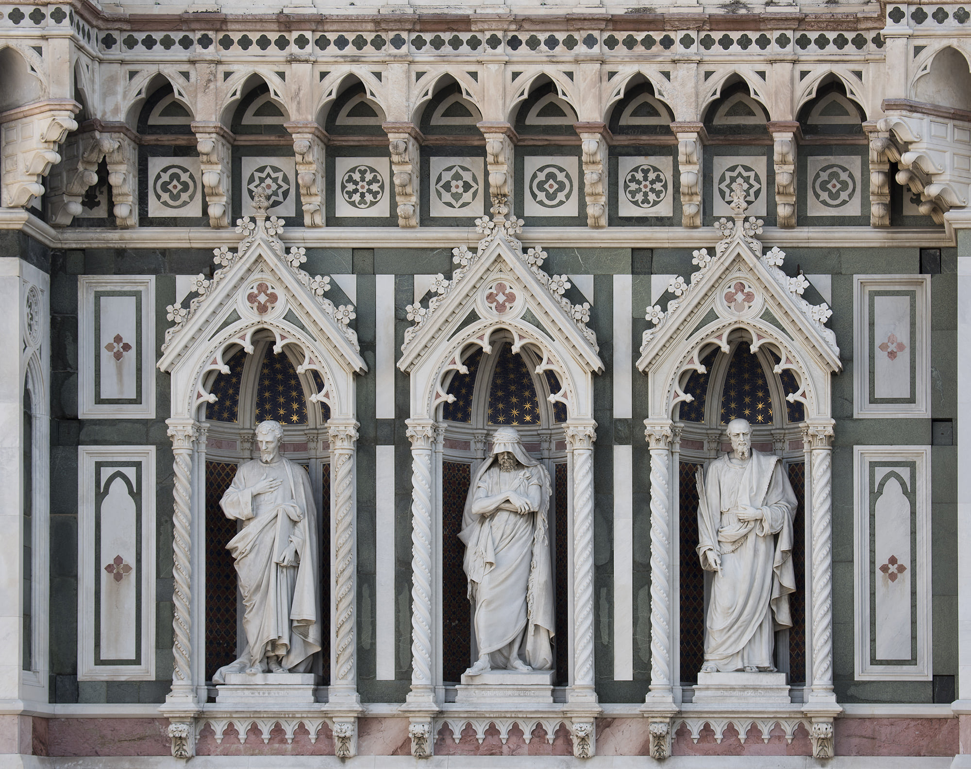 Facade detail, Florence Cathedral